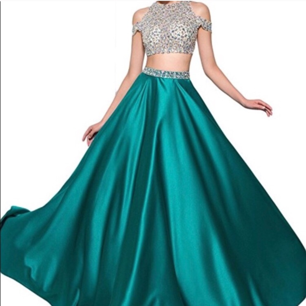 Two Piece Prom Dress